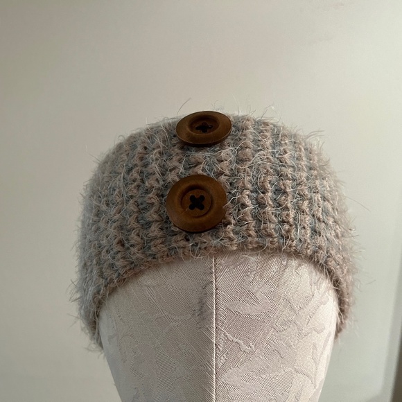 NWT Simply Noelle Soft Fuzzy Ear Warmer Headband/Collar - Picture 1 of 4